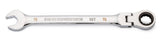GEARWRENCH 15mm 4 Degree Swing Arch 12 Point Flex Head Ratcheting Combination Wrench 86715