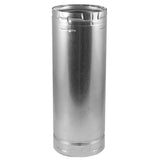 DuraVent 4GV18 4 Inner Diameter Type B Round Gas Vent Pipe Double Wall 18, Aluminum (Pack of 1)