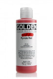 Golden Fluid Acrylics Pyrrole Red 4 oz Bottle