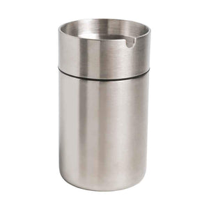 JOCHA Car Ashtray with lid smell proof Stainless Steel Portable Smokeless Detachable Windproof Self Extinguishing Butt Bucket As