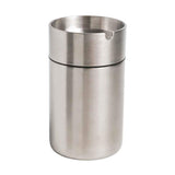 JOCHA Car Ashtray with lid smell proof Stainless Steel Portable Smokeless Detachable Windproof Self Extinguishing Butt Bucket As
