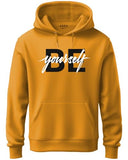 Adro Men'S Cotton Neck Hooded Sweatshirt (H21-M-Byo-Mu_Mustard_M)