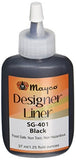 Mayco Designer Liner, Black, 1.25 Ounces