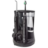Waterpik Complete Care 5.0 Water Flosser + Sonic Electric Toothbrush, Black WP862