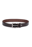 Van Heusen Men Brown Textured Formal Belt