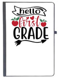 Udnag Ruled Notebook Diary Teacher Student | Hello 1St Grade, [A5 80Pages 80Gsm]