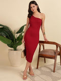 Wedani Bodycon New Dress For Women Red,Red,S,,,
