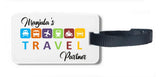 ManjulaS Travel Partner Name Luggage Tag Customised Personalized Tour Travel Tag 02
