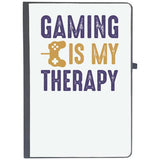 Udnag Ruled Notebook Diary Gaming | Gaming A My Therapy, [A5 80Pages 80Gsm]