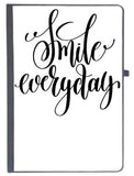 Udnag Ruled Notebook Diary Smile Everyday, [A5 80Pages 80Gsm]