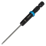 MIP 1.3mm Metric Speed Tip 1/4 Drive Bits Hex Allen Driver Wrench Set Gen 2