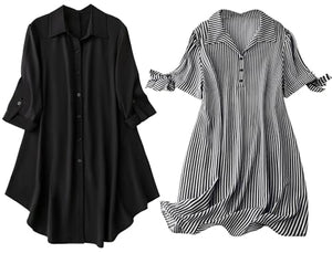 Leriya Fashion Rayon Women Above The Knee Western Dress (Lf-Wd1099&Wd1143_Black