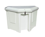 TAYLOR MADE PRODUCTS 123661 Triangle Poly Box - Wht W/Recess