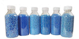 Eshoppee 11/0 2Mm Turquoise Seed Beads, 300Gm, 6 Color Shades