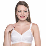 Trylo Women'S Non-Wired Bra (Sarita_White_46C),White,46,B07YYMMWYC
