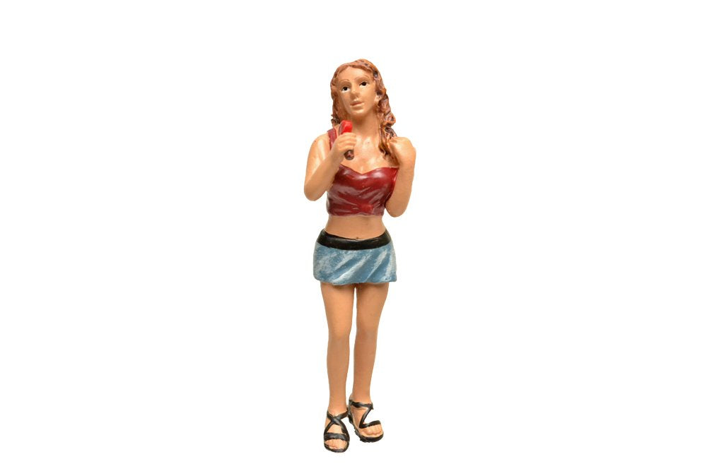 American Diorama 23819 Look Out Girl Monica Figure For 1-24 Scale Diecast Car Models