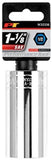 Performance Tool W32336 1/2 Drive 6-Point Socket, 1-1/8
