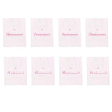 HEAVENGLOW 8pcs Large The Bridesmaid Wedding Party Paper Gift Favour Bag Handle White