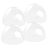 BULGILIA (4 Count) Baby Bottle Lids for Philips Avent Baby Bottles, Compatible with Philips Avent Natural Bottles & Natural Glas