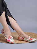 Shoetopai Women'S Multi Ethnic Embroidered Slip-On Belly With Mirror Work Traditional Multicolor Juttis For Casual & Festive Eu36,Multi,3,B0DJJVTBVZ