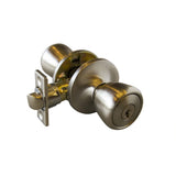 Design House 728394 Terrace 6-Way Universal Keyed Entry Door Knob Satin Nickel
