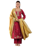 Libas Women'S Silk Blend Kurta Set (Gs1035