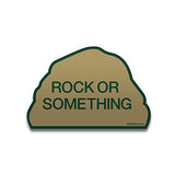 Military Veteran Rock or Something 3x4.5 Heavy Duty Die Cut Vinyl Window Sticker Decal