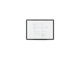 Maya Melamine Black Framed Dry-Erase Board