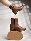 Shoetopia Women'S Flat Boots Tan 7 Uk,Tan,7,B0BSC45BZM