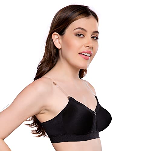 Trylo Alpa Strapless Women'S Bra Hoisery Cotton F-Cup Black 32,BLACK,32,B07YV83SBY
