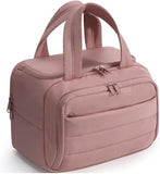 Suprovia 4 In 1 Travel Toiletry Makeup Bag For Women, Large Cosmetic Bag With Brush Holder, Waterproof Toiletry Organizer, Multi
