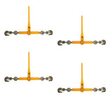 Mytee Products (4 Pack) 5/16 3/8 Ratchet Chain Binder Yellow