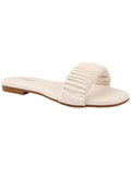 Shoetopia Women'S Slip-On Sandal,White,7,B0BSC9C6VP