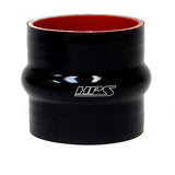 HPS HTSHC500L6BLK Silicone High Temperature 4ply Reinforced Straight Hump Coupler Hose, 30 PSI Maximum Pressure, 6 Length, 