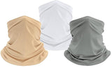 Paropkar Neck Gaiter Face Cover Uv Protection Scarf Sunscreen Breathable Bandana Headwrap Headband Multiple Use For Men Women (B