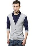 Eyebogler Men'S Solid Regular Fit T-Shirt (T16_Black L)