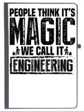 Udnag Ruled Notebook Diary Engineer | People Think 2, [A5 80Pages 80Gsm]
