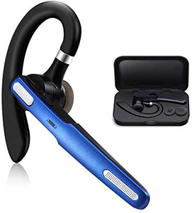 COMEXION Bluetooth Headset, Wireless Bluetooth Earpiece V5.0 Hands-Free Earphones with Stereo Noise Canceling Mic, Compatible iP