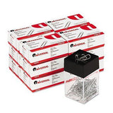 Universal Paper Clips with Magnetic Dispenser CLIP,#1,1200/PK,W/DSPNR DR110CL (Pack of30)