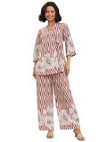 Libas Women'S Cotton Co-Ords Set (400630