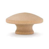 Woodpeckers Wood Knobs 1-3/4 inch, Pack of 25 Unfinished Small End Grain Wooden Knobs for Cabinets, Dressers, Drawer Pull, Furni