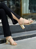Shoetopia Women'S Wedge Heel Sandal-Eu39 /Uk6 /Golden,Golden,6,B0CSPCQHT2