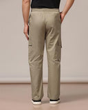 Toplot Cotton Multi-Pocket Cargo Pant For Men (Men-Up-Cargo-5178-Gold-40),Gold,40,B0D2NXC259