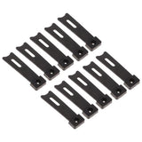 ATORSE 3x10Pcs Plastic Photo Frame Backs Stand Display Racks A