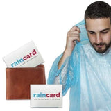 Hmyz Unisex Disposable Rain Card (In, Alpha, Free Size, Regular, 2, Multi Color)