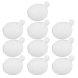 20pcs Squeeze Stress Balls : Press Bubble Insert for Crochet - Silicone Stress Ball Inserts Replacement for DIY Doll Making, Whi