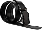 Romp Fashion Men Black P.U Leather Belt For Casual And Partyware Designe7