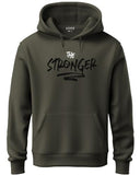Adro Men'S Cotton Neck Hooded Sweatshirt (H21-M-Sgr-Ol_Olive_S)