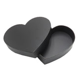 WENPACK Empty Heart Shaped Gift Box Strawberry Packaging (Black)