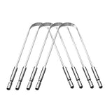 Varneya Tongue Scraper Combo Pack Of 4 | Copper & Stainless Steel Tongue Cleaners For Fresh Breath
